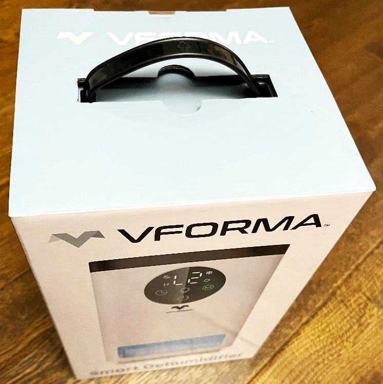 VFORMA SMART Compact Portable DEHUMIDIFIER NEW BOX 1400ml LCD Timer