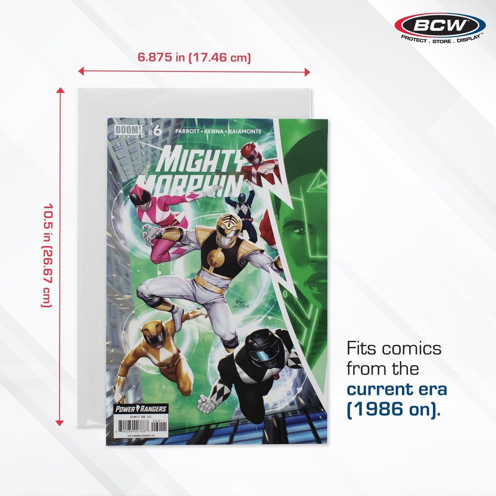 BCW Premade Current Comic Bag & Board (50Count)
