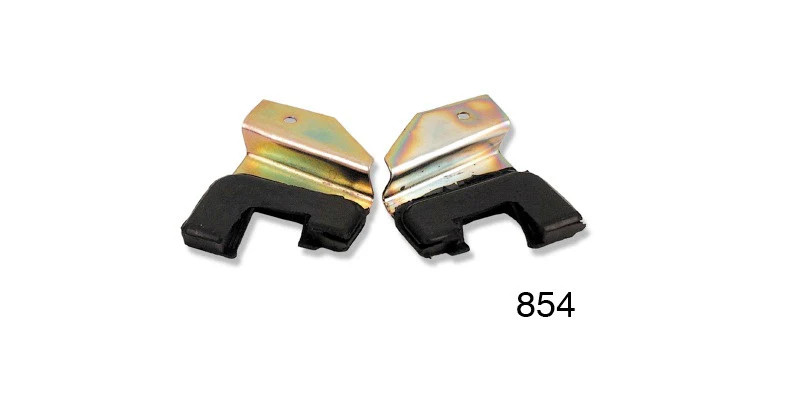 55-57 Rear quarter U-shape window stops- 854