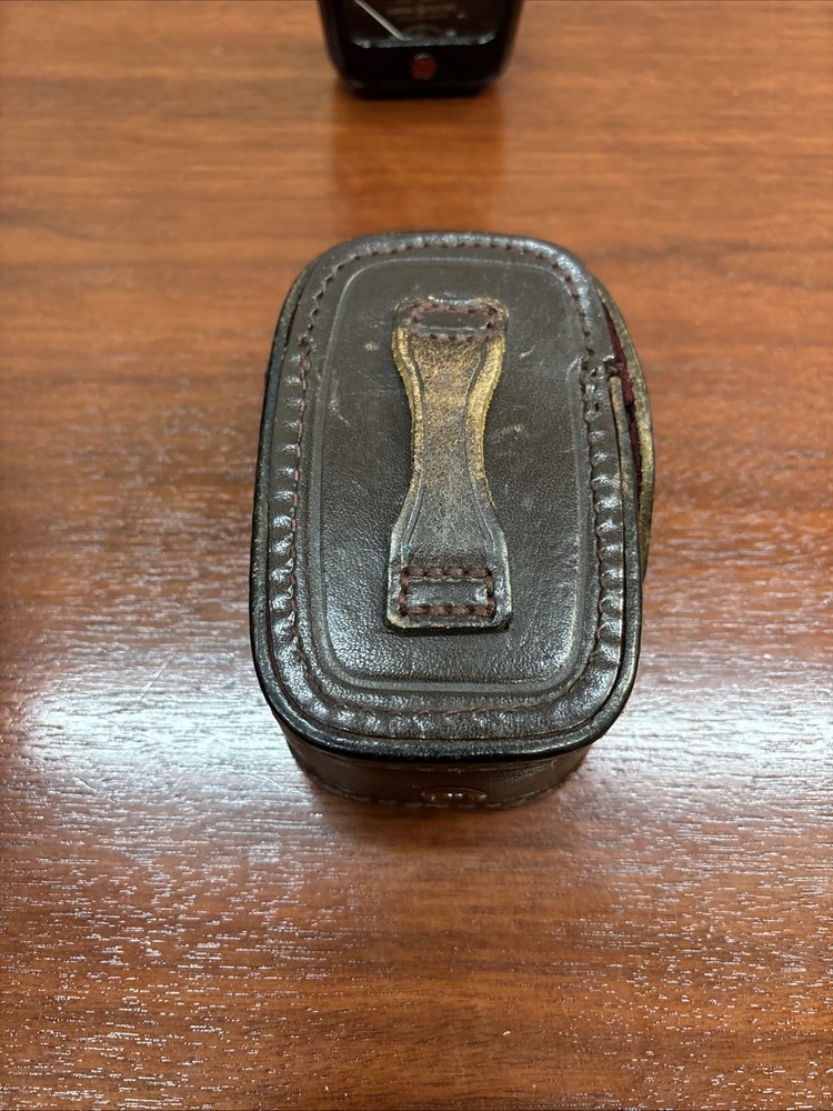 Vintage GE Bakelite Light Meter 8DW48Y4 With Leather Case ***Untested