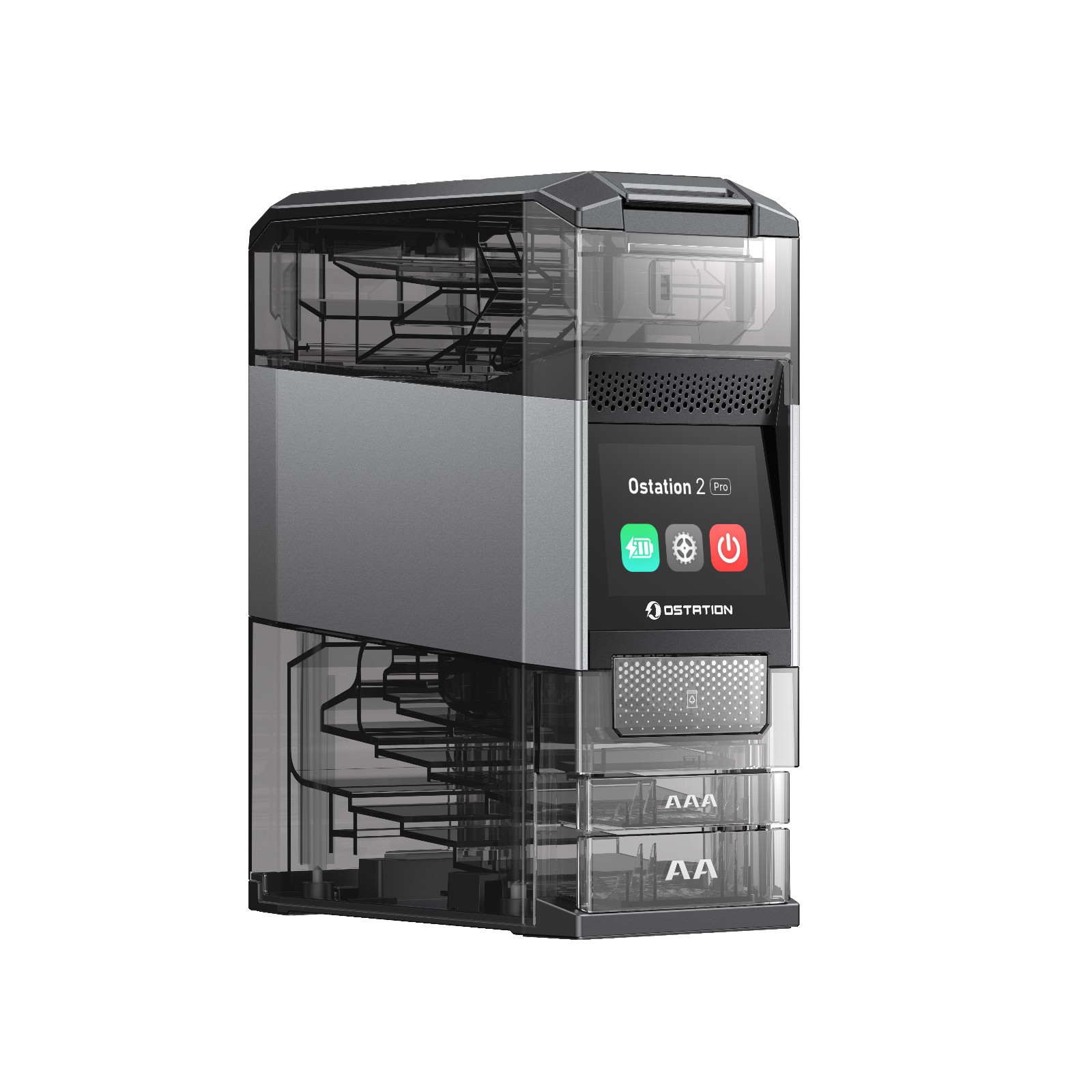 Olight Ostation 2 Pro 3-in-1 Smart Battery Hub for AA & AAA w/Touch Screen