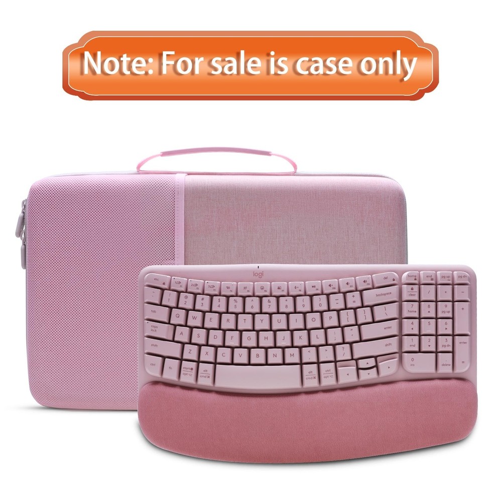 LTGEM Case Compatible with Logitech Wave Keys MK670 Wireless Ergonomic Keyboa...