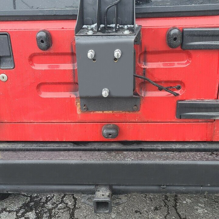 Tailgate Spare Tire Carrier Mount Replacement Fit Jeep Wrangler YJ TJ LJ 1987-06