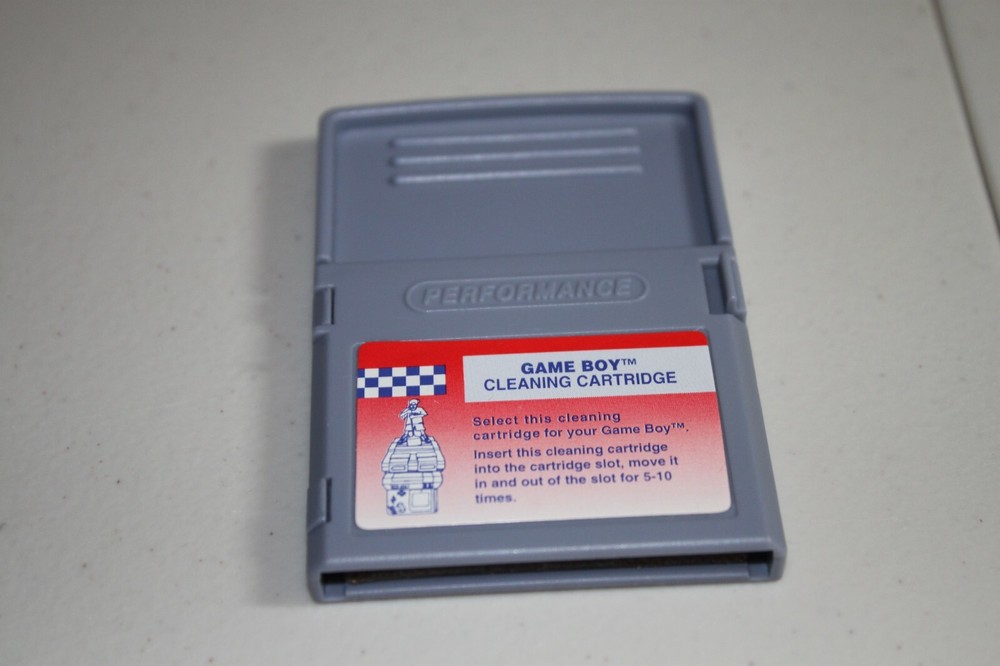 Gameboy Cleaning Cartridge