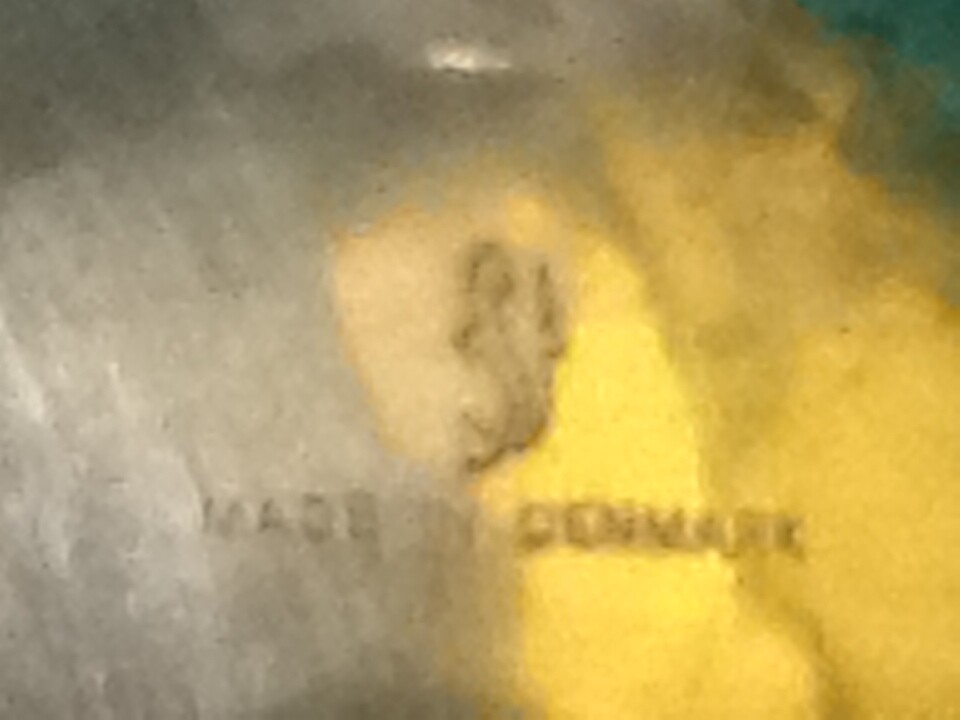 Hans Jensen, Denmark Danish Silver Plate Footed Bowl, 5 1/4" Flower Motif