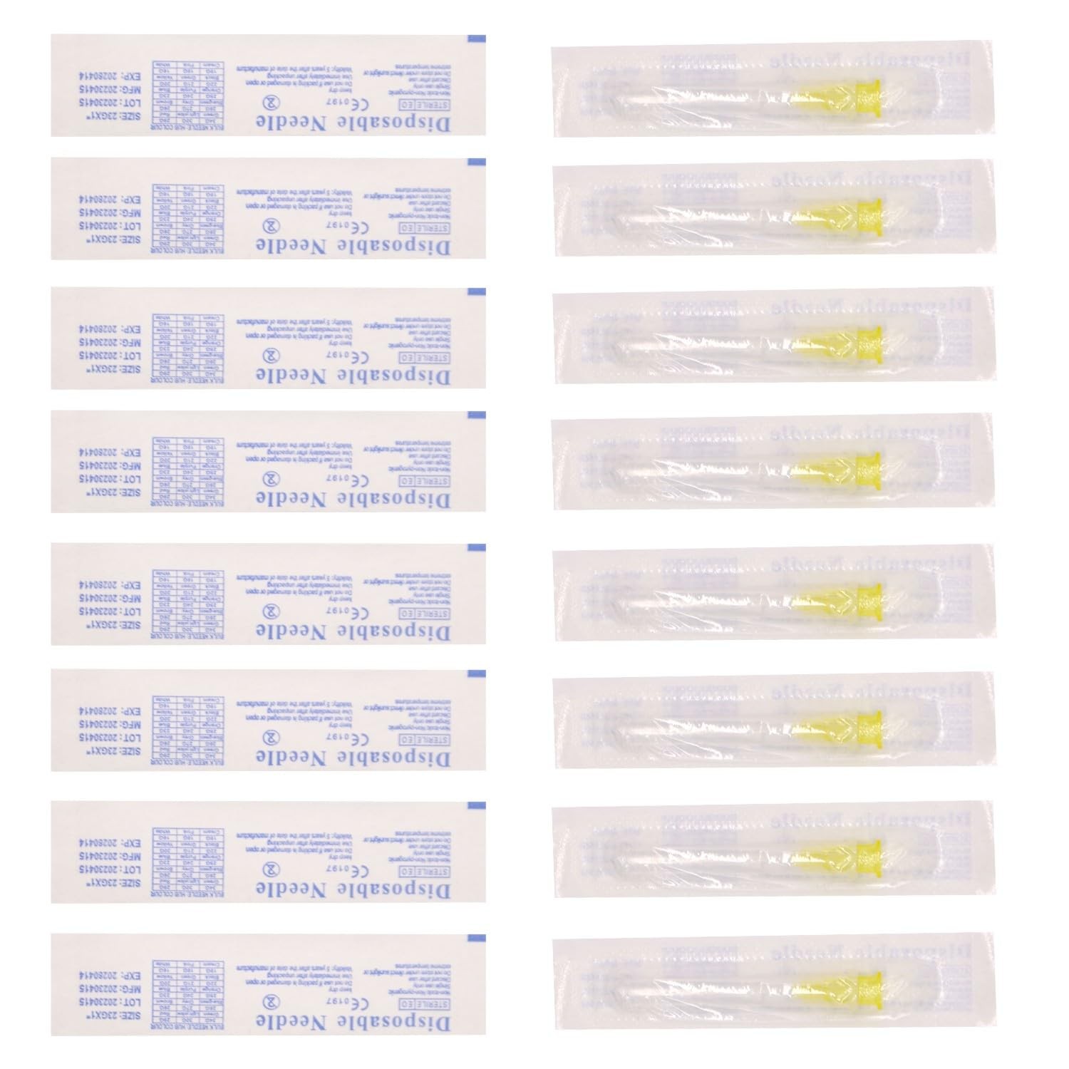 30 Gauge 1 Inch Needle: 100 Pcs Luer Lock Needles - Individually 30Ga-1 inch