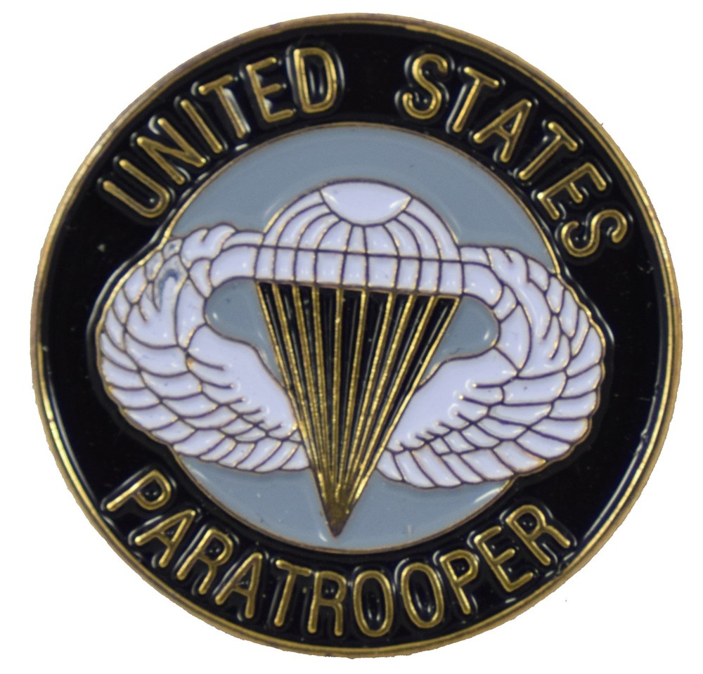 US PARATROOPER HAT PIN