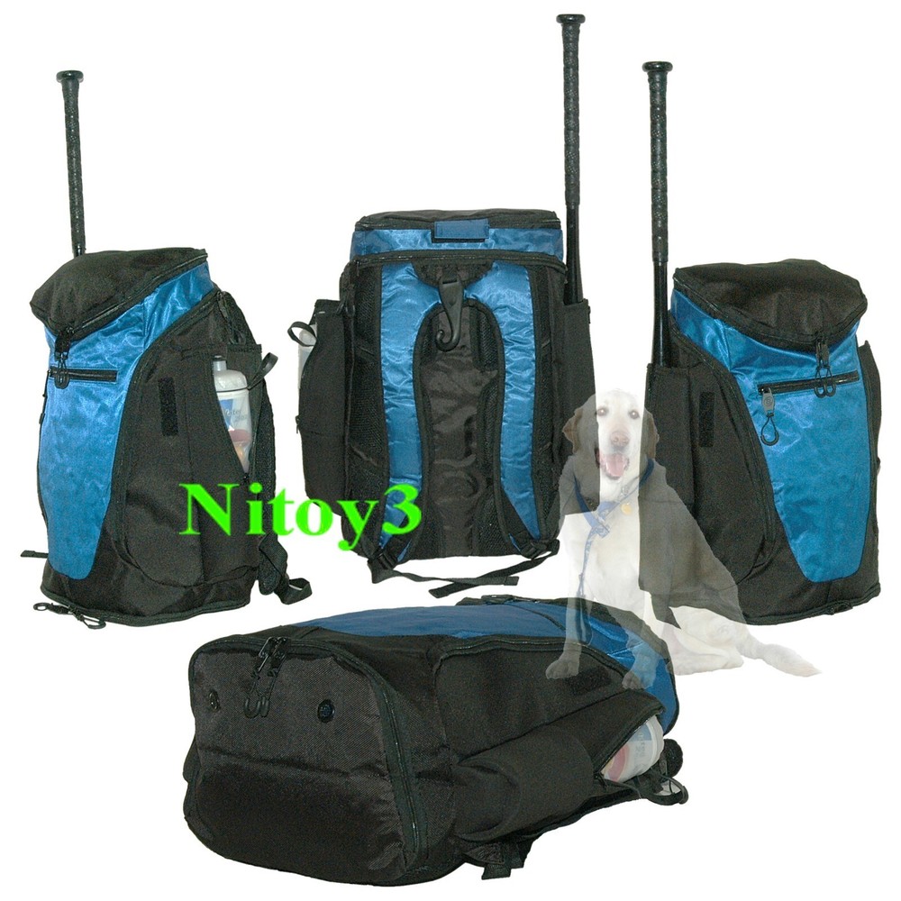 Wire2Wire Player Baseball/Softball Equipment Gear-Bat Backpack Bag