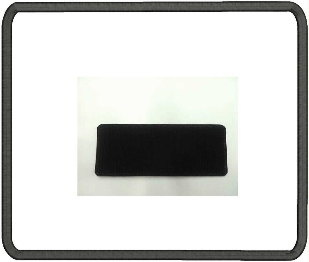 AGENT PROTECTION SERVICES EMBROIDERY PATCH 4X10 &2X5 HOOK ON BACK BLACK/GRAY