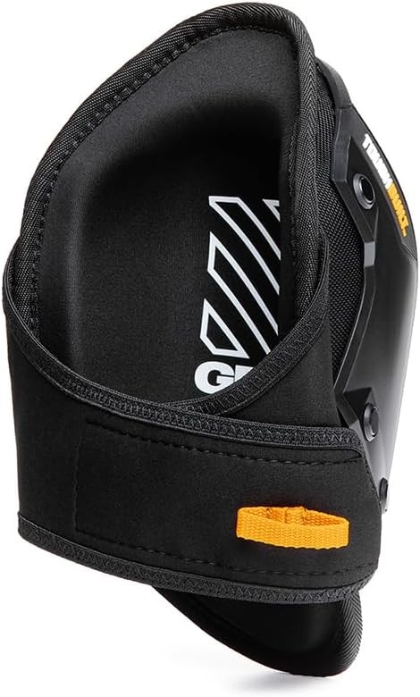 ToughBuilt GelFit Rocker Black Stabilization Knee Pads Heavy Duty TBL-KP-G201-R