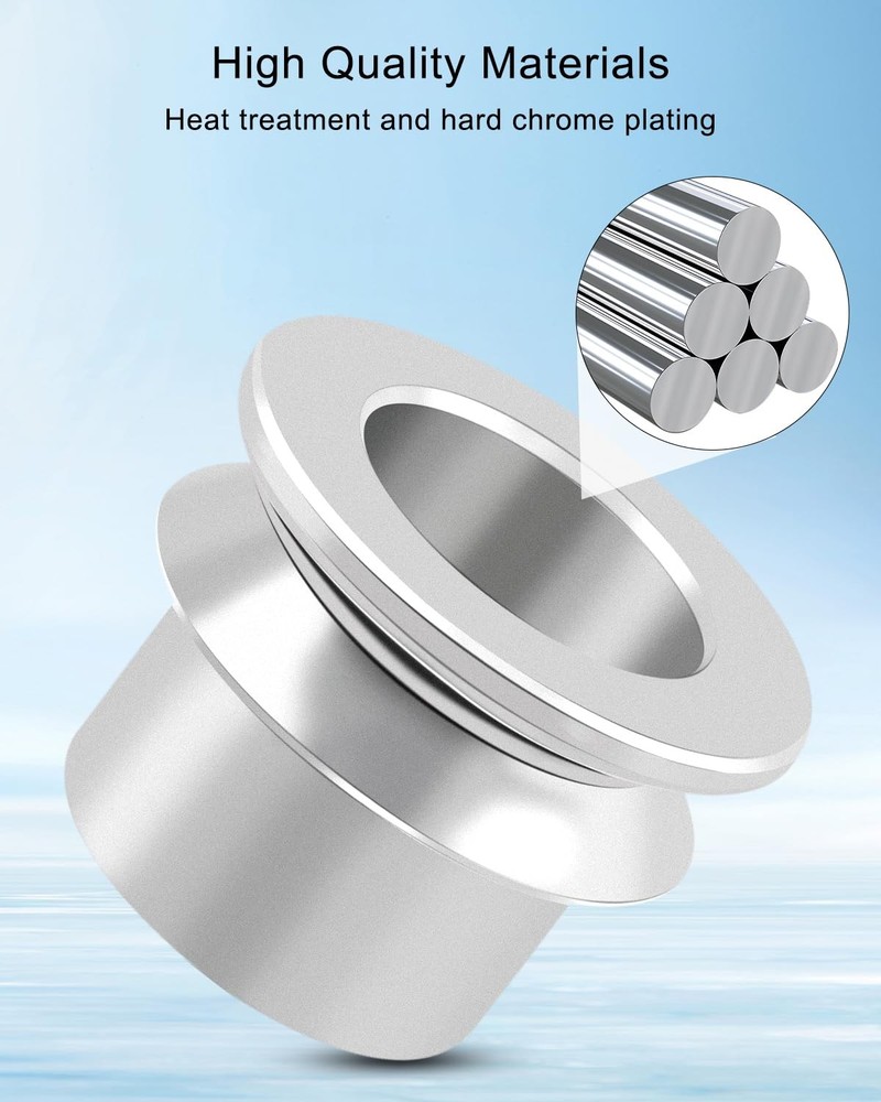 Upgrade 5/8" to 1/2" High Misalignment Spacer Heims 1/2"- 8PCS