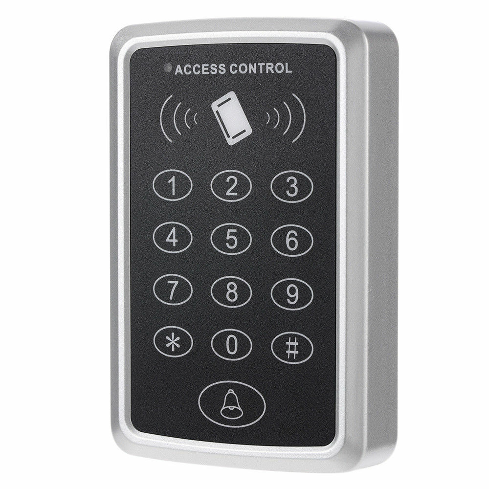 12V Door RFID ID Card Password Entry Access Control Controller Set + 10 Keypads