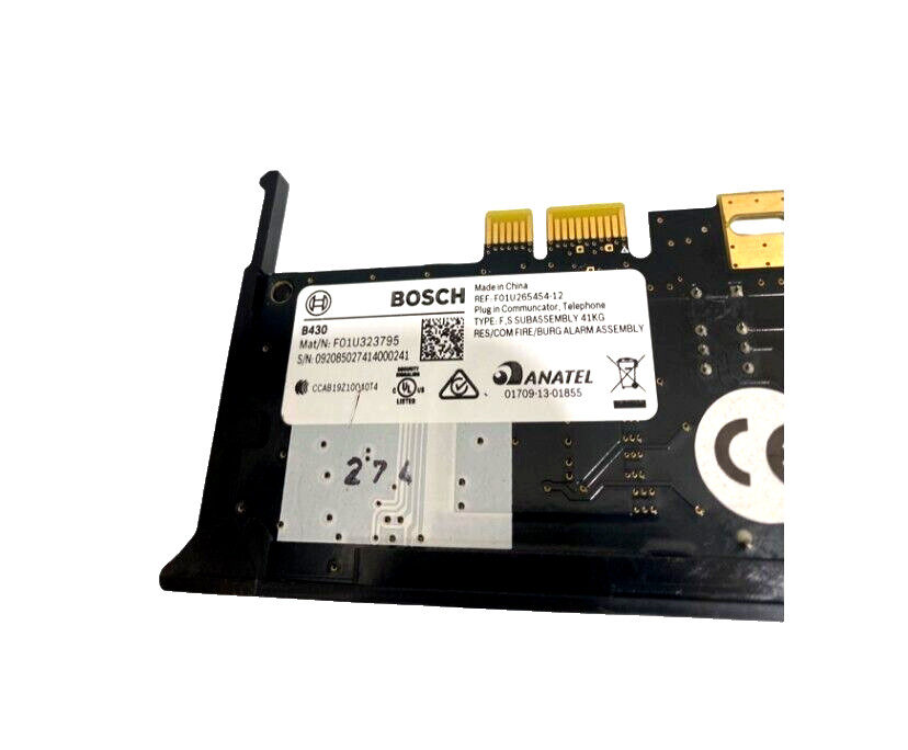 BOSH B430 F01U323795 PANEL INTERFACE COMMUNICATOR