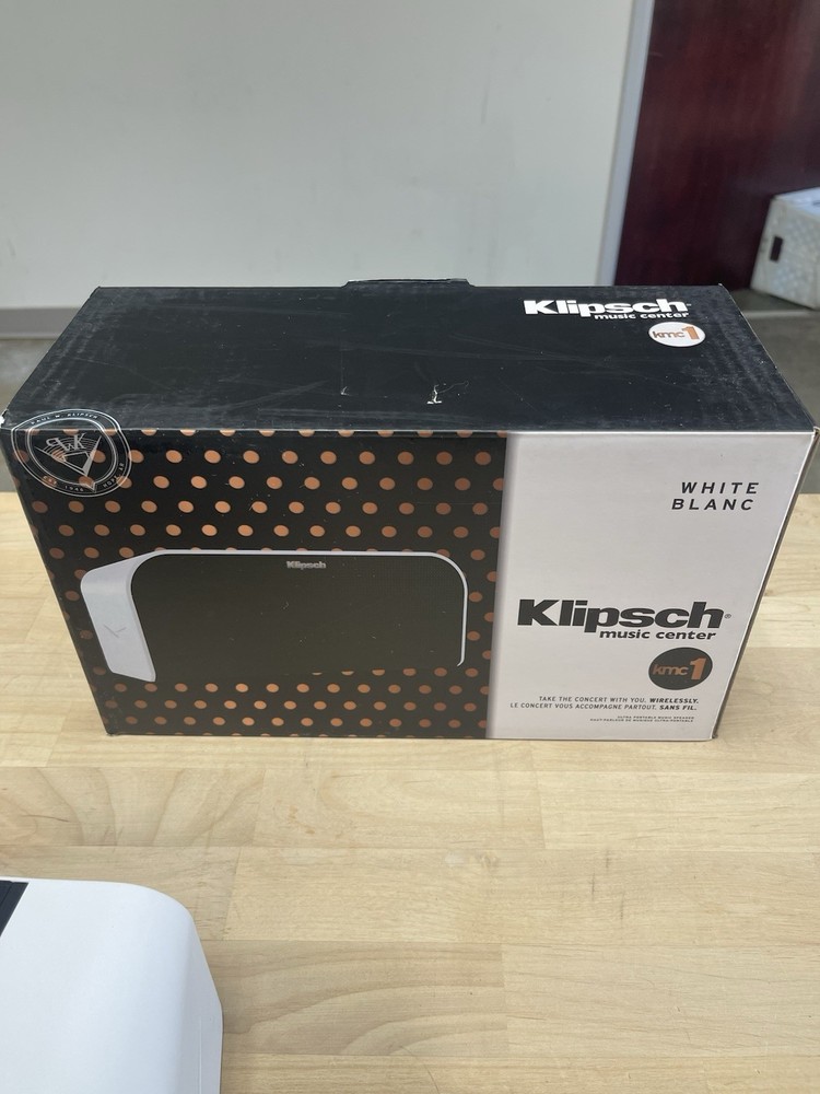KLIPSCH KMC 1 MUSIC CENTER WIRELESS BLUETOOTH PORTABLE SPEAKER
