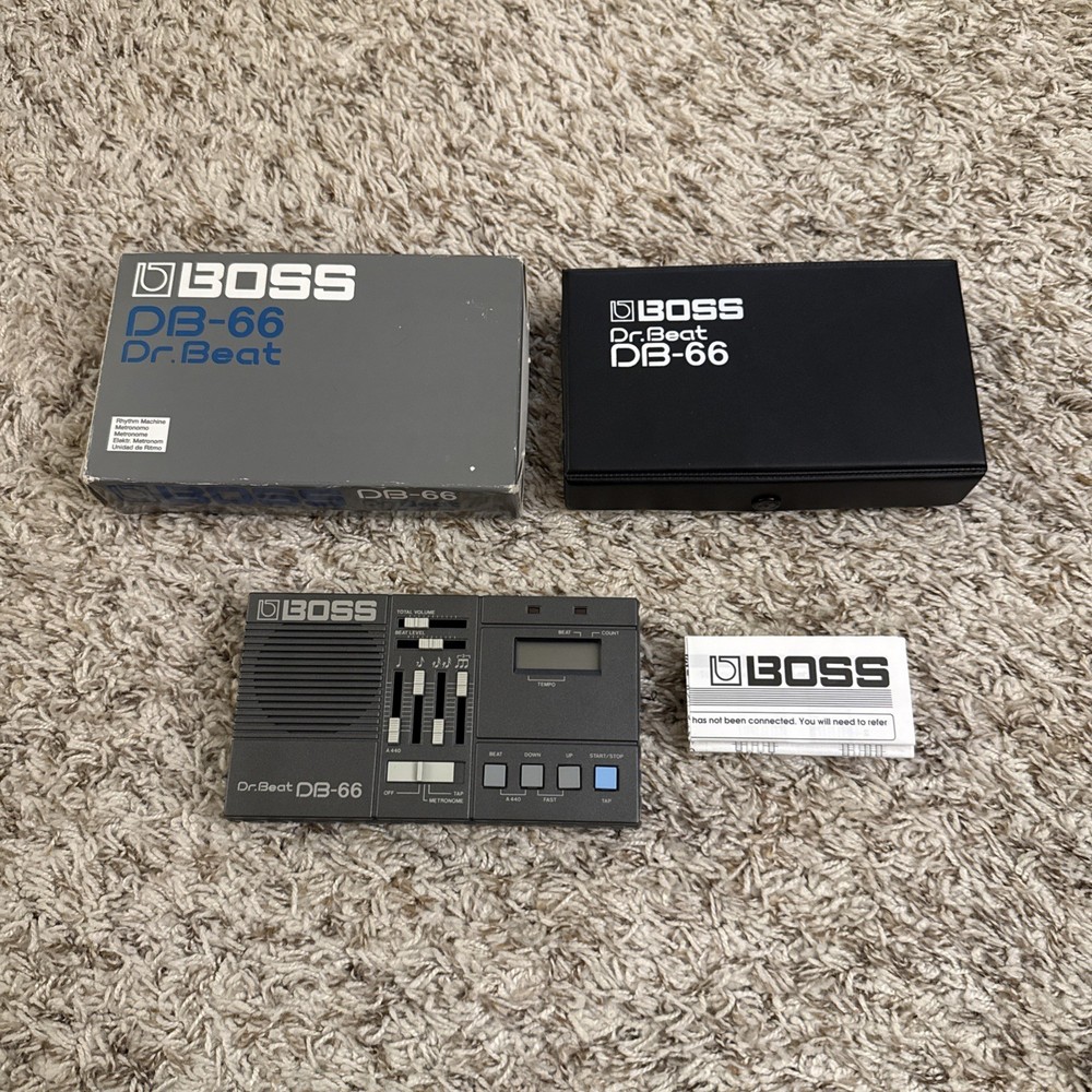 BOSS DB-66 Dr. Beat Electronic Metronome With Original Box!