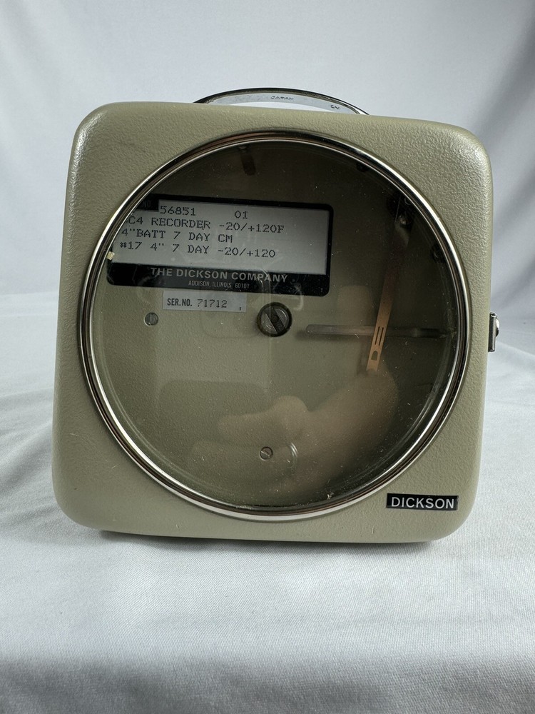 Vintage Dickson Model SC4 - Temperature Recorder - Not Tested