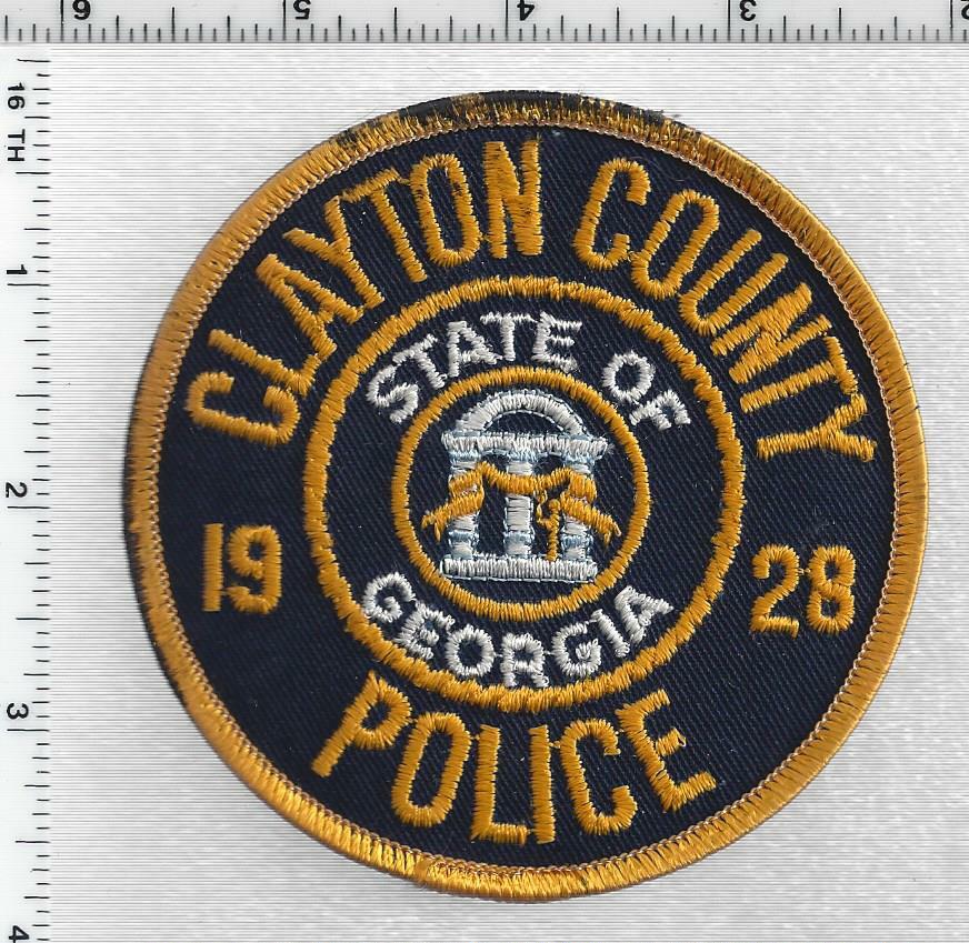Clayton County Police (Georgia) 1st Issue Shoulder Patch