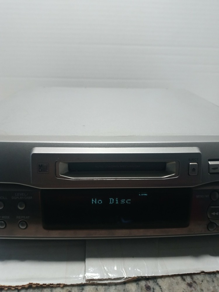 Sony MD player Mini Disc Deck MDS-S40 No remote control