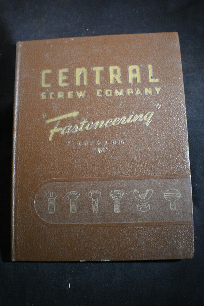 1950 Central Screw Company 'Fasteneering' Catalog