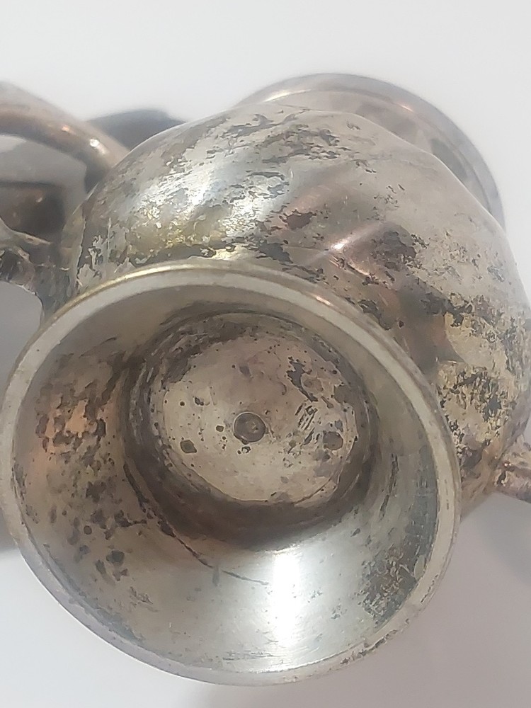 Vintage Silver Plate Miniature Tea Set