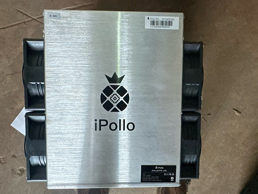 New iPollo B1L Bitcoin Miner Server, CryptoCurrency