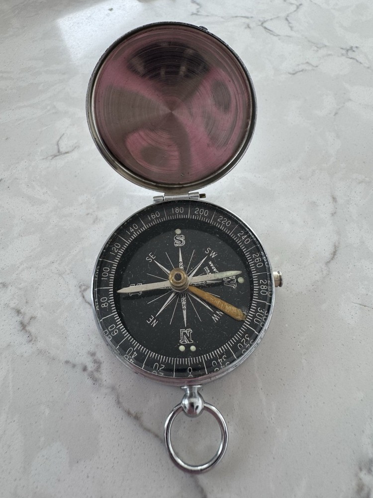 Vintage Metal Compass