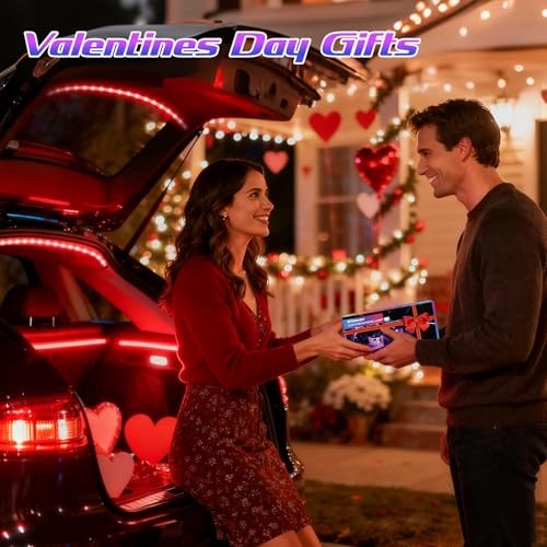 Led Lights for Car Accessories Interior, Christmas Stocking Stuffers 2 Pack