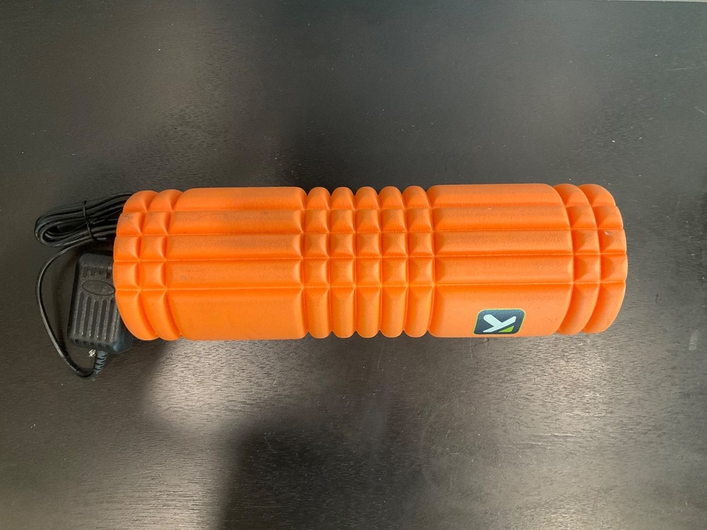 TriggerPoint Orange Grid Vibe Plus Rechargeable Vibrating Massage Foam Roller