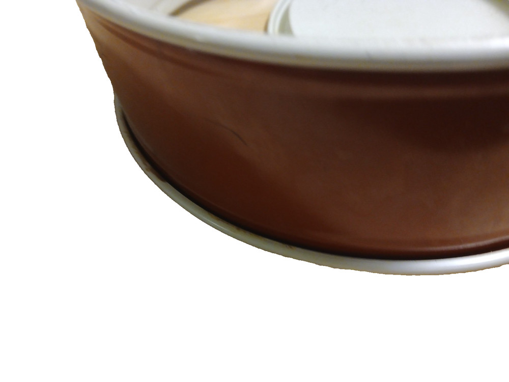 Cake Pan-Red-Round-9 inch Spring Form-Nordic Ware-Used
