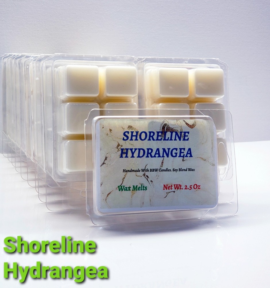 SHORELINE HYDRANGEA -Bath & Body Works Candle Wax Melts- $6 per pack