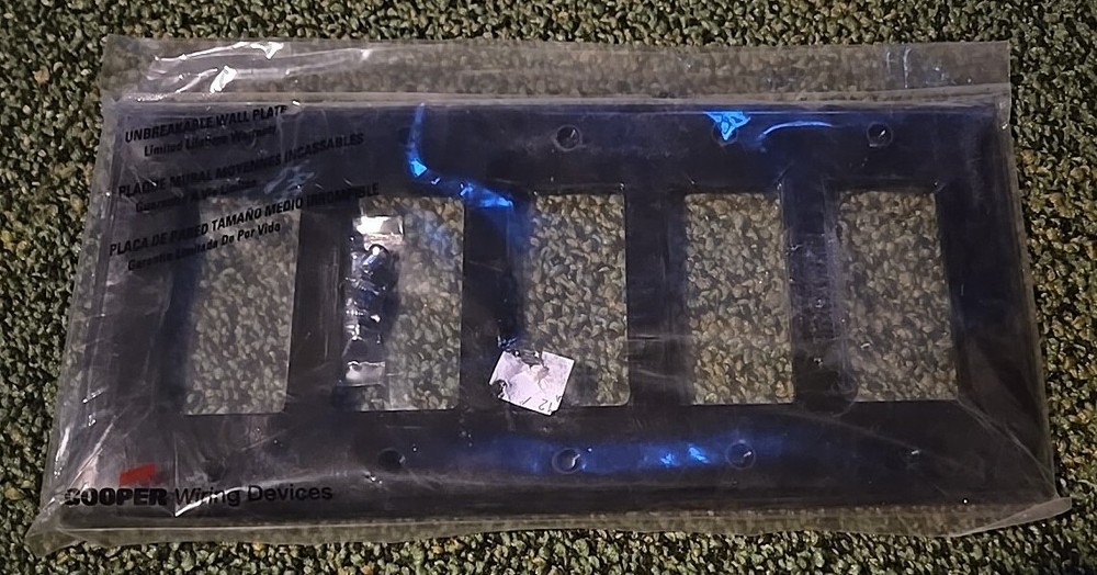 pj265bk cooper 5 Gang Black