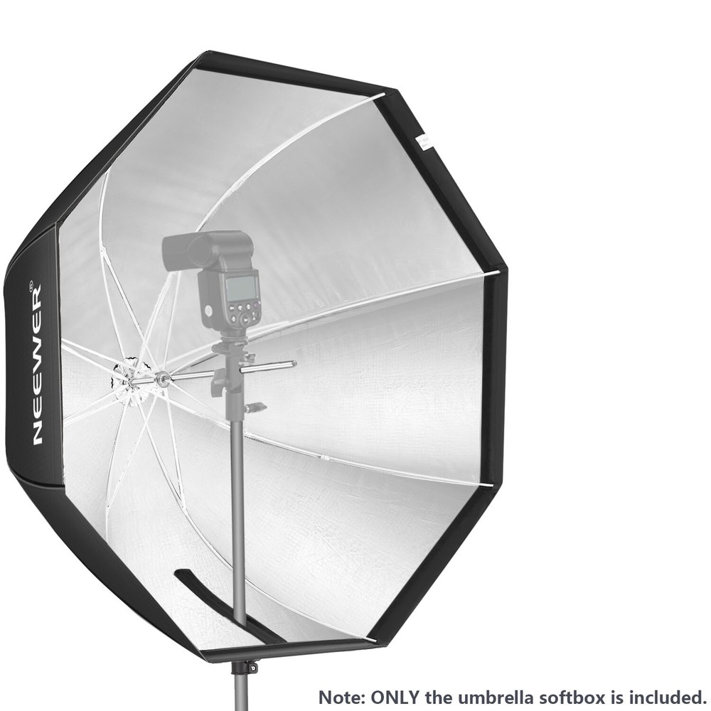 Neewer 45 inch Octagonal Speedlite Studio Flash Speedlight Umbrella Softbox