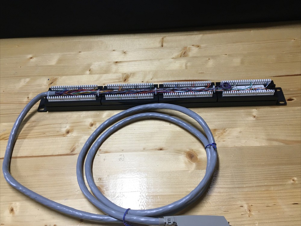 Tuff Jacks Cat5E 24 Ports Patch Panel 19" UTP C5E