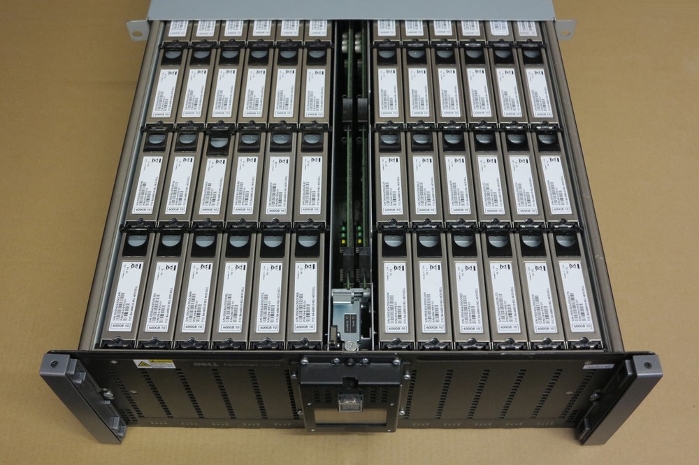 Dell EqualLogic PS6500 Virtualized iSCSI SAN Storage Array 48x SAS 600GB=28.8TB