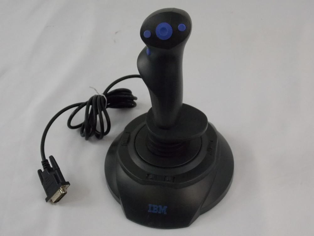 IBM Joystck 76H1571 Excellent Condition Flight Simulation computer gaming etc