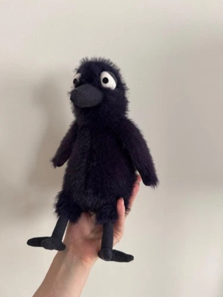 New Jellycat London Hocus Crow Bird Plush Stuffed Animal Halloween