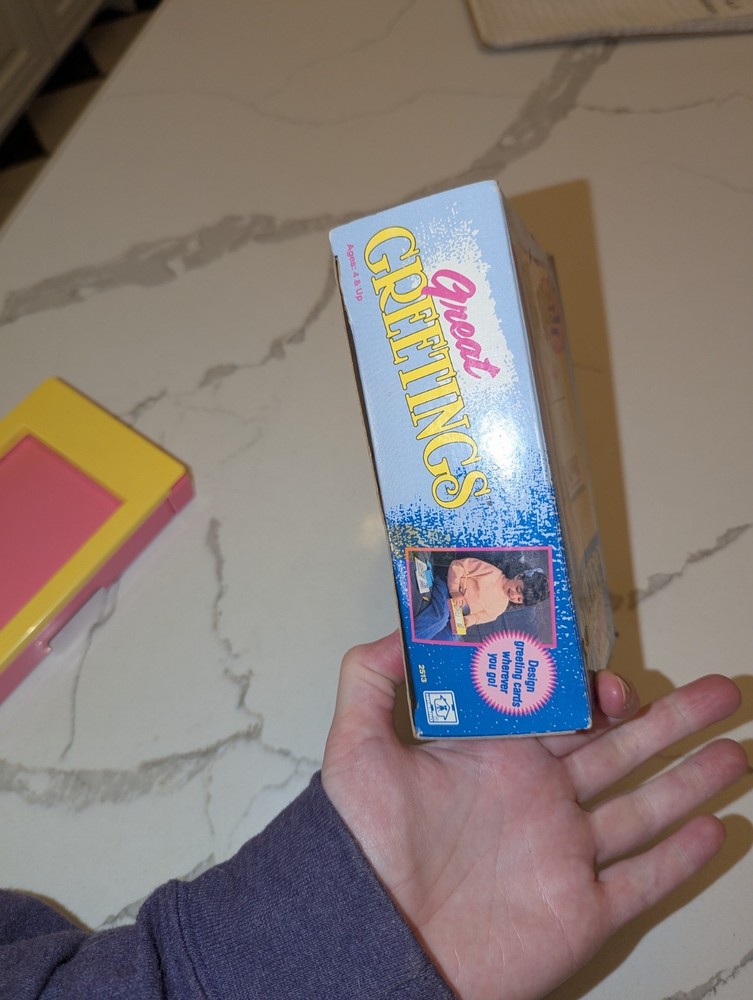1992 Hasbro Great Greetings Travel Card Maker