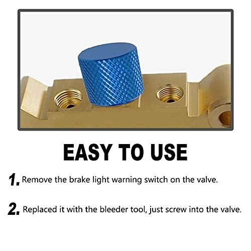 Brake Proportioning Valve Bleeder Tool, Valve Bleeding Tool Compatible Blue