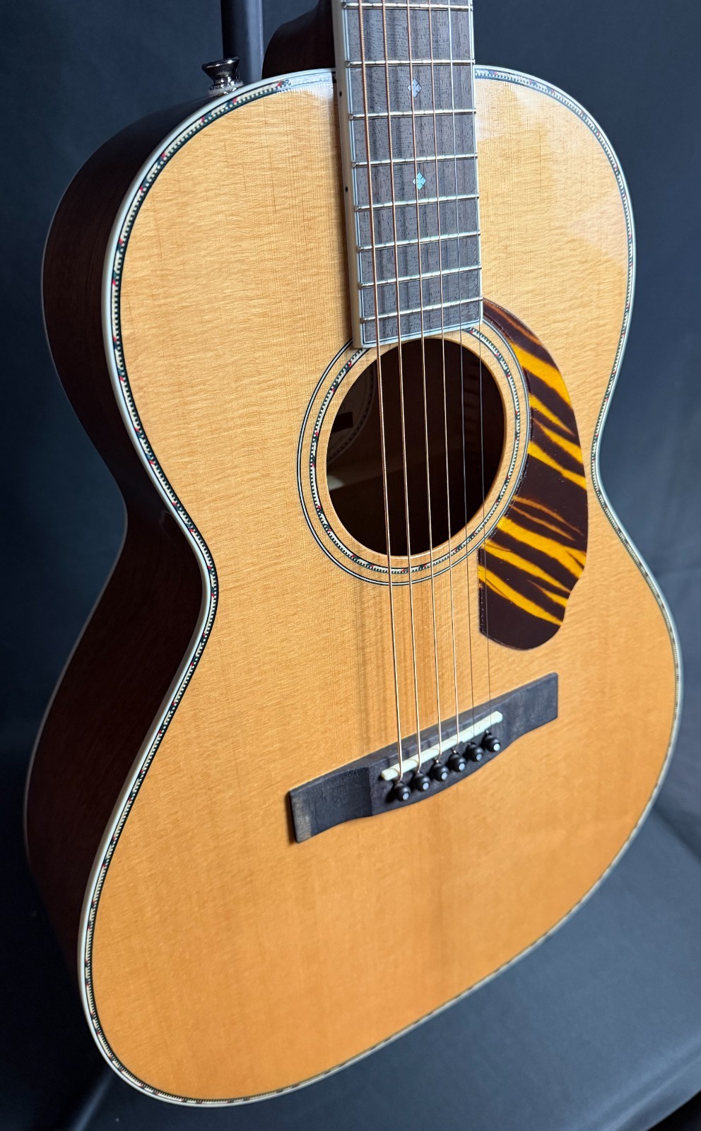 Fender PS-220E Paramount Parlor Acoustic-Electric Guitar Gloss Natural (742)