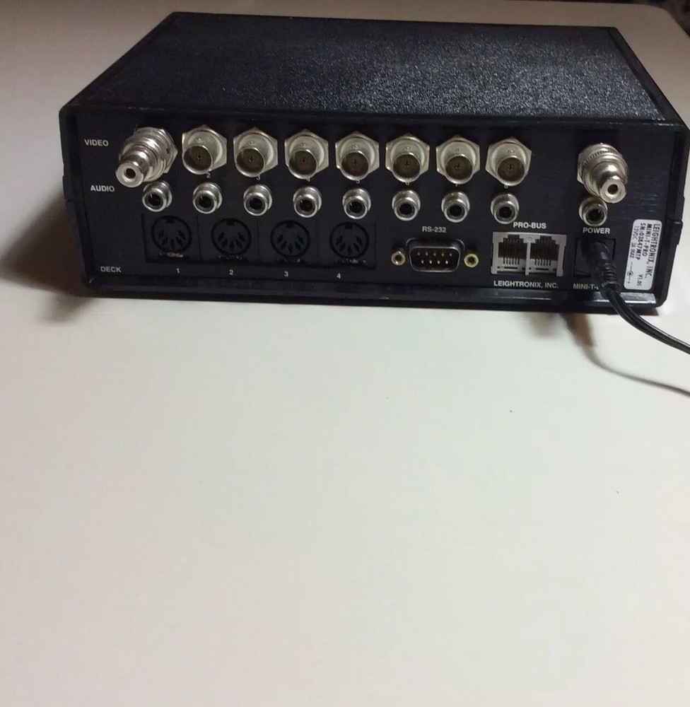 Leightronix Mini-T-Pro Video Switcher Schedule Programmer