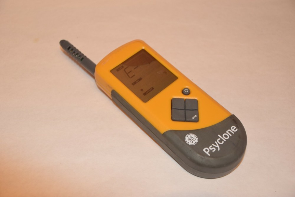 GE Sensing Psyclone Protimeter Thermo-Hygrometer General Electric Portable