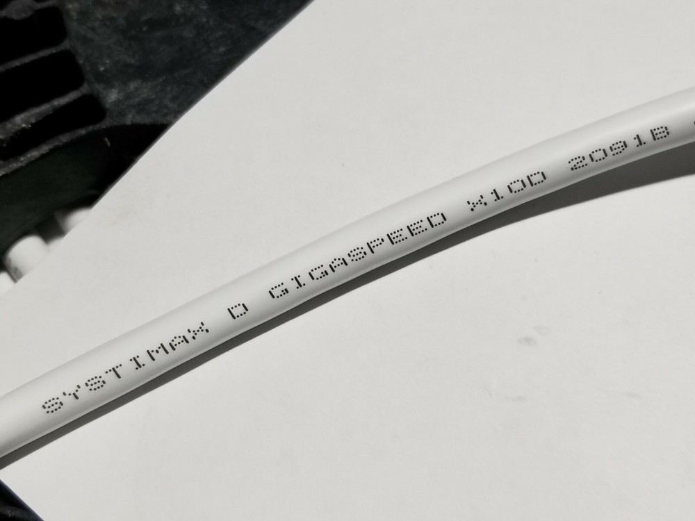 Commscope Systimax GigaSPEED X10D Cat6A U/UTP Plenum Network Cable White /100ft