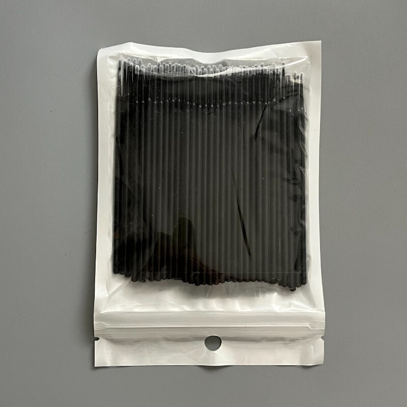 100Pcs Micro Brushes Applicators Microbrush Dental Regular Fine Super Fine Eye