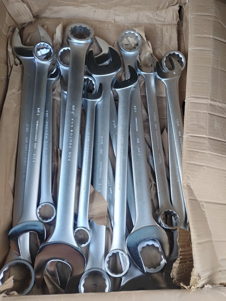 Proto Professional 12 point combination wrench set