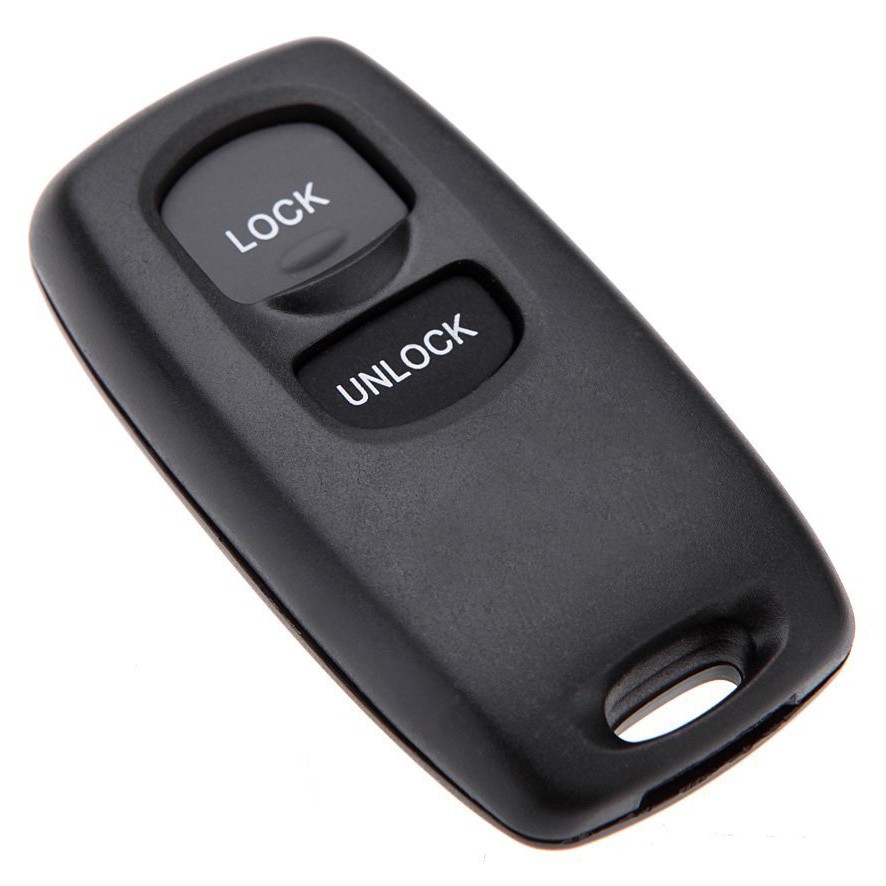 Uncut Key Replacement 2 Button Keyless Entry Remote Key Fob Case and9450