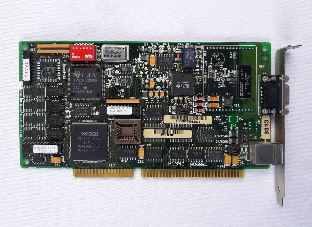 Proteon 12-469510-00 Token Ring Adapter Card
