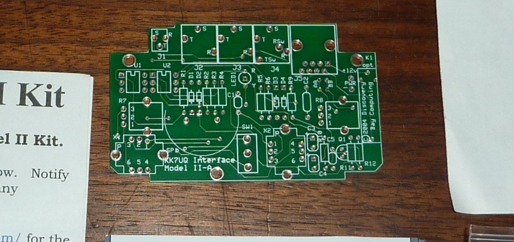 KK7UQ Model II Interface Sound Card NOS Full Kit