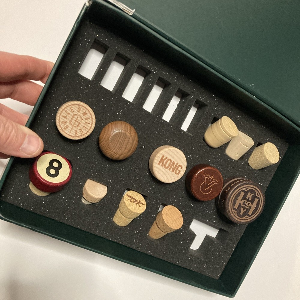 JGR Caps Assorted Wine Corks (12 Pack)