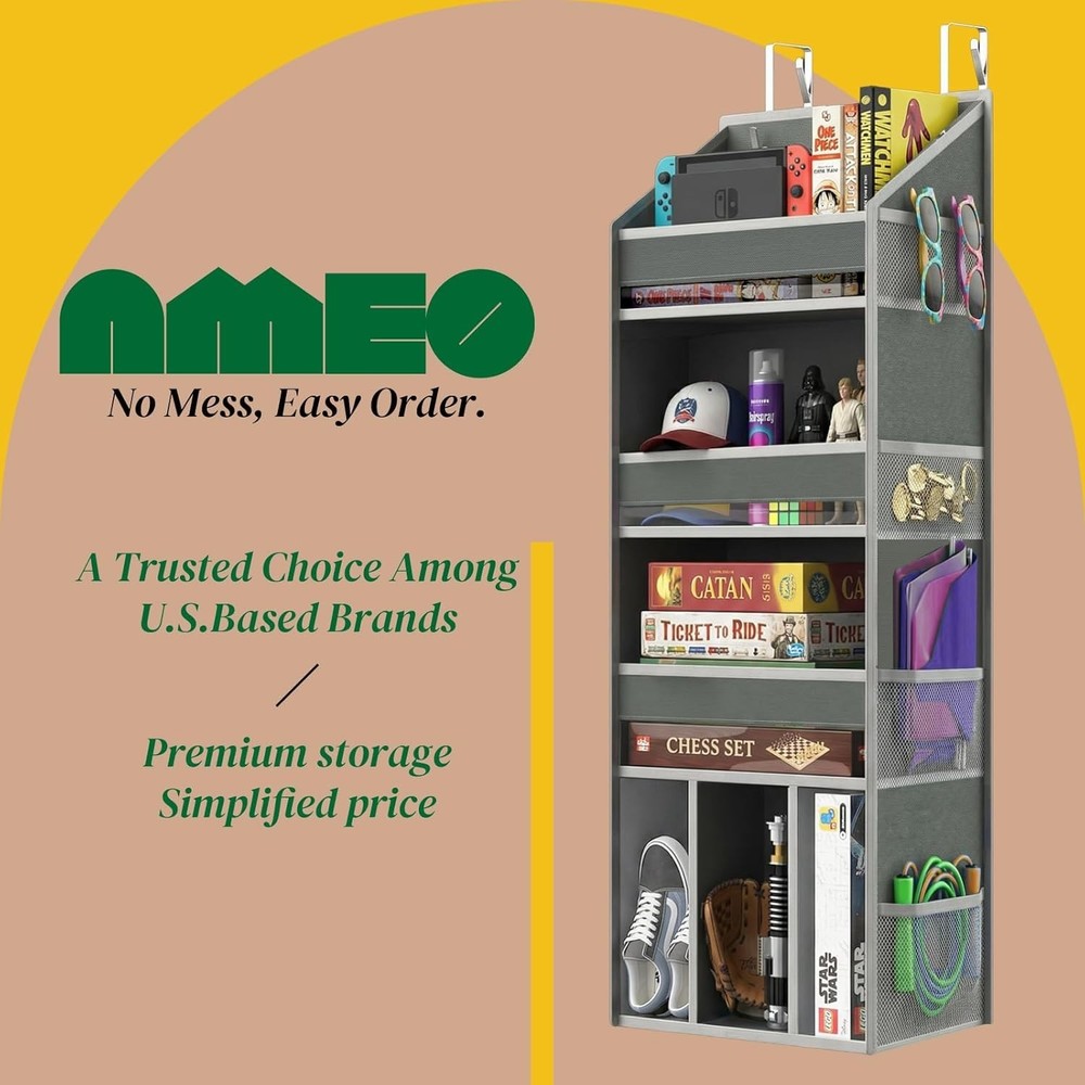 Multifunctional Over Door Organizer with Easy Installation & Lightweight Design