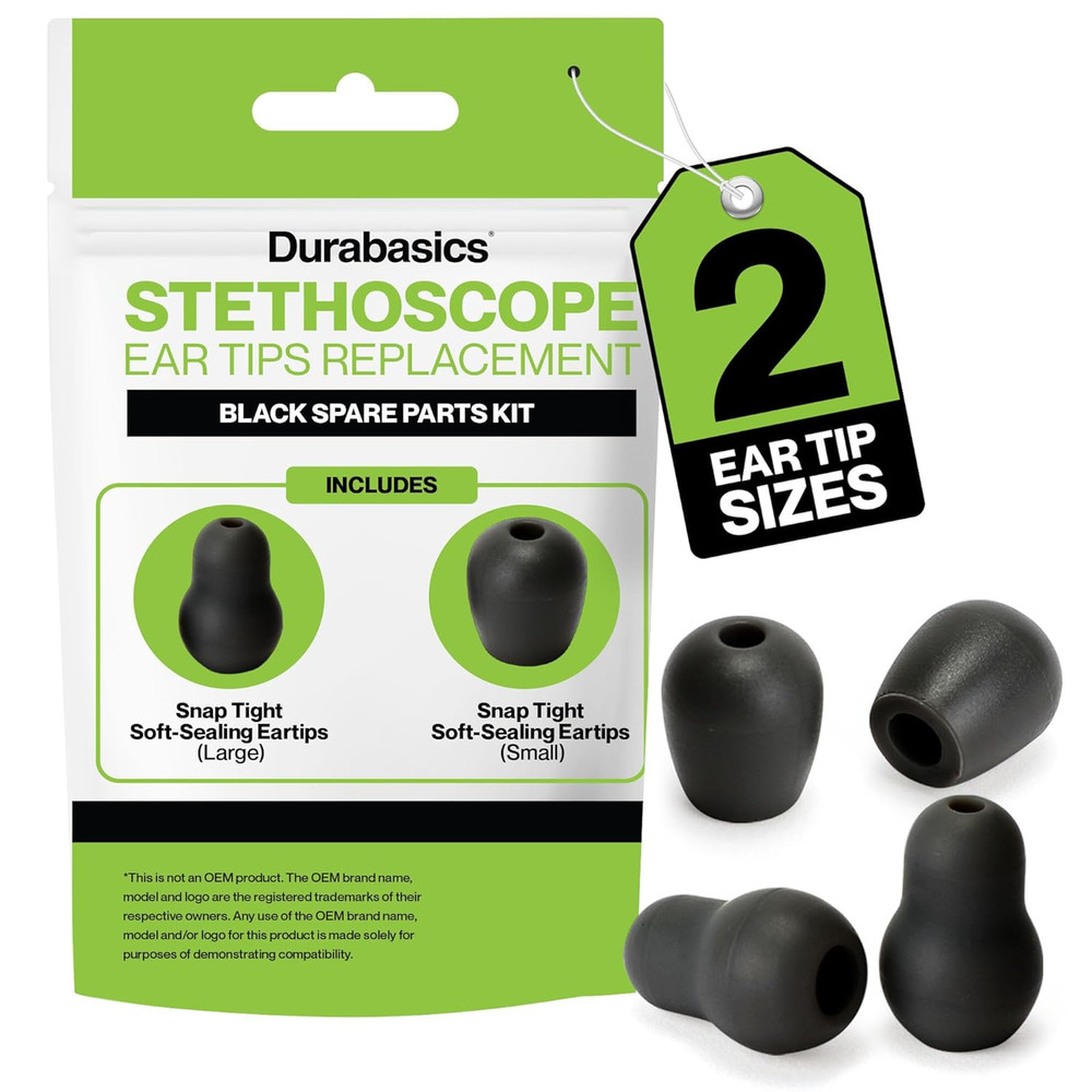 Stethoscope Ear Tips Replacement for Littmann Stethoscopes Parts - Compatible wi
